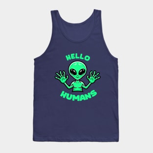 Alien Say Hello - TOSCA Tank Top